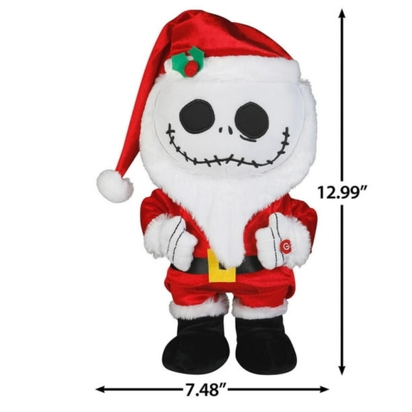 Jack Skellington Holiday Wabbler NWT - Picture 3 of 4